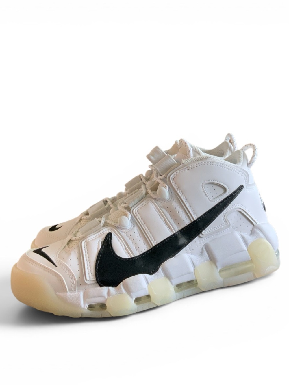 Nike Air More Uptempo '96 Copy Paste White Black 2022 DQ5014-100 Men's Sz 9
